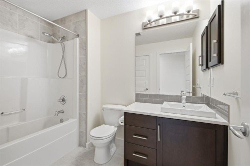 101 Evansborough Green Nw, Calgary, AB - Indoor Photo Showing Bathroom