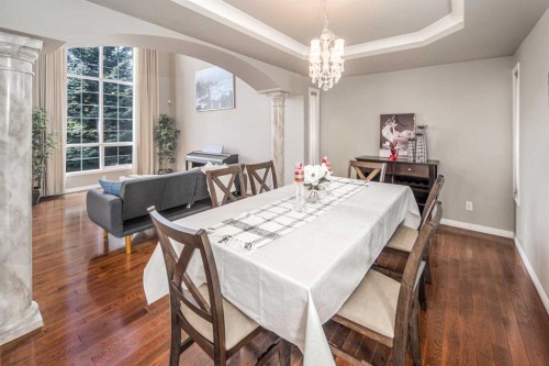 143 Hamptons Terrace Nw, Calgary, AB - Indoor Photo Showing Dining Room