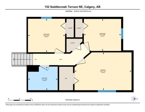 152 Saddlecreek Terrace Ne, Calgary, AB - Other
