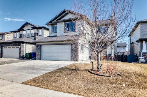 148 Hawkmere Way, Chestermere, AB - Outdoor With Facade