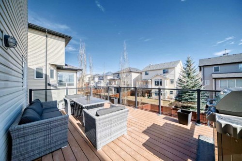 148 Hawkmere Way, Chestermere, AB - Outdoor With Deck Patio Veranda With Exterior