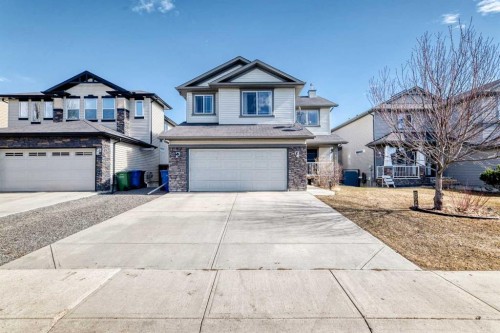 148 Hawkmere Way, Chestermere, AB - Outdoor With Facade
