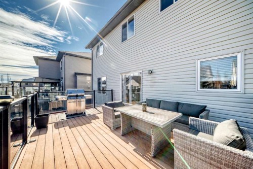 148 Hawkmere Way, Chestermere, AB - Outdoor With Deck Patio Veranda With Exterior