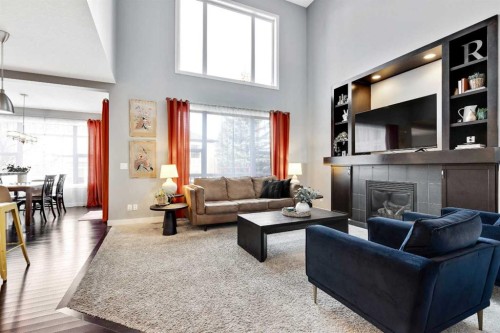 36 Cranarch Grove Se, Calgary, AB - Indoor Photo Showing Living Room