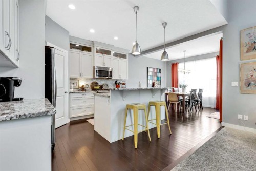 36 Cranarch Grove Se, Calgary, AB - Indoor Photo Showing Kitchen With Upgraded Kitchen