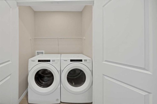 3689 Cornerstone Boulevard Ne, Calgary, AB - Indoor Photo Showing Laundry Room