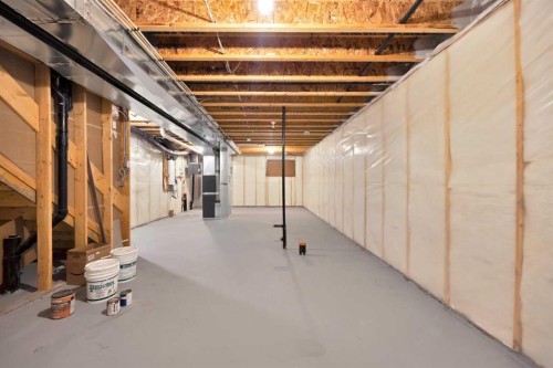 3689 Cornerstone Boulevard Ne, Calgary, AB - Indoor Photo Showing Basement