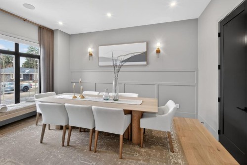 6515 Longmoor Way Sw, Calgary, AB - Indoor Photo Showing Dining Room