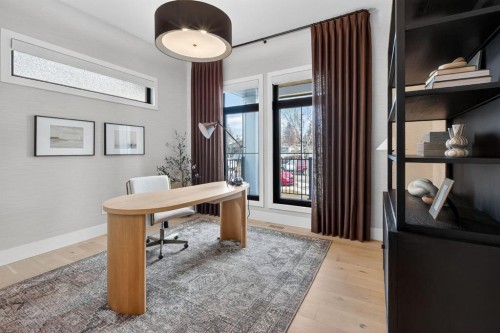 6515 Longmoor Way Sw, Calgary, AB - Indoor Photo Showing Office