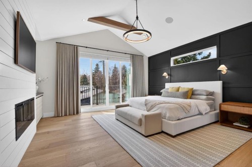 6515 Longmoor Way Sw, Calgary, AB - Indoor Photo Showing Bedroom