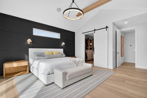 6515 Longmoor Way Sw, Calgary, AB - Indoor Photo Showing Bedroom