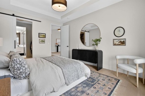 6515 Longmoor Way Sw, Calgary, AB - Indoor Photo Showing Bedroom