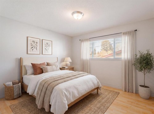 4707 Brockington Road Nw, Calgary, AB - Indoor Photo Showing Bedroom