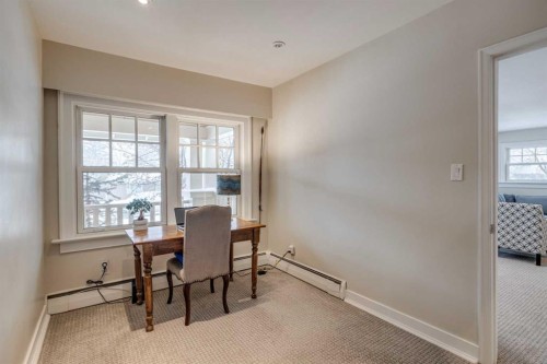 3920 Crestview Road Sw, Calgary, AB - Indoor Photo Showing Office