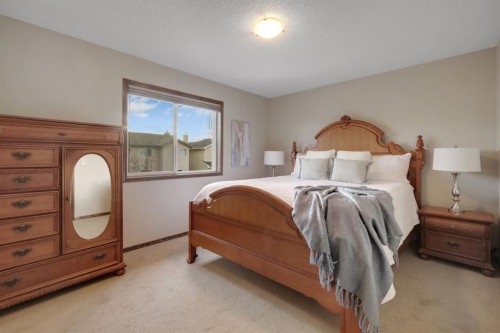 184 Brightondale Parade Se, Calgary, AB - Indoor Photo Showing Bedroom