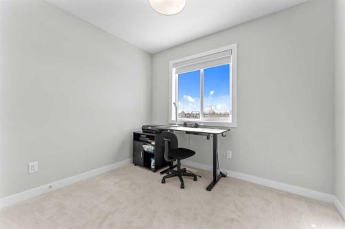 919 Walgrove Boulevard Se, Calgary, AB - Indoor Photo Showing Office