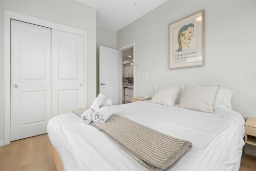 6412-20295 Seton Way Se, Calgary, AB - Indoor Photo Showing Bedroom