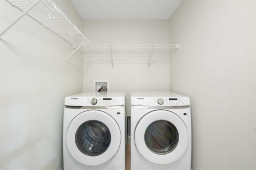 6412-20295 Seton Way Se, Calgary, AB - Indoor Photo Showing Laundry Room