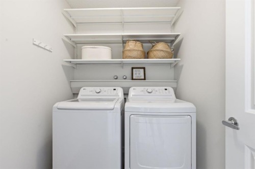 316 Sundown View, Cochrane, AB - Indoor Photo Showing Laundry Room