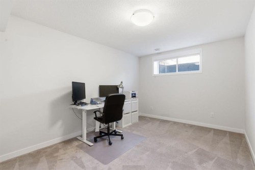 316 Sundown View, Cochrane, AB - Indoor Photo Showing Office