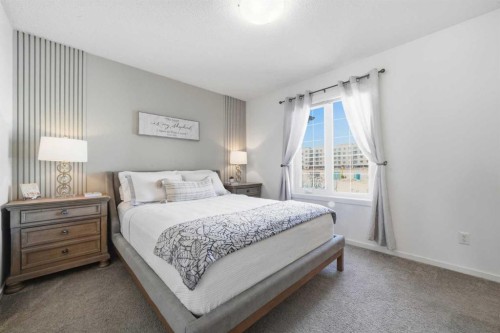 189 Mahogany Drive, Calgary, AB - Indoor Photo Showing Bedroom