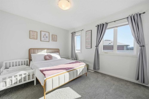 189 Mahogany Drive, Calgary, AB - Indoor Photo Showing Bedroom