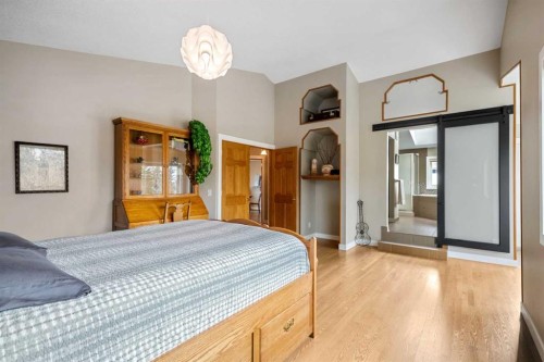 50 Chapala Crescent Se, Calgary, AB - Indoor Photo Showing Bedroom