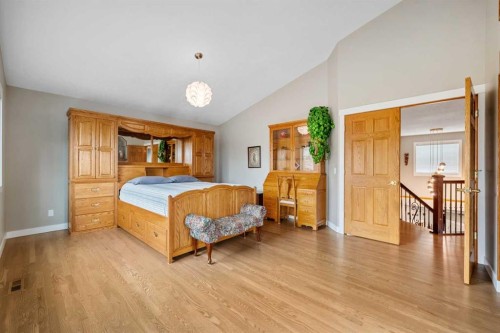 50 Chapala Crescent Se, Calgary, AB - Indoor Photo Showing Bedroom