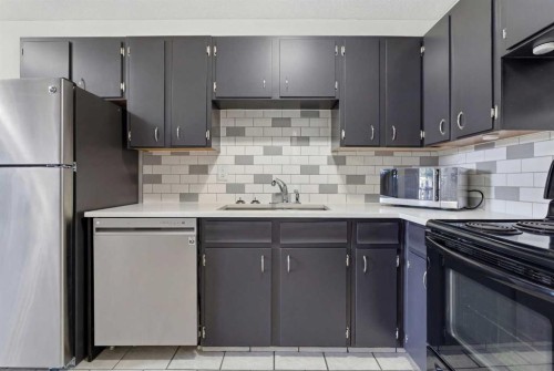 6137 Maddock Drive Ne, Calgary, AB - Indoor Photo Showing Kitchen