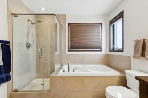 69 Elgin Meadows Manor Se, Calgary, AB - Indoor Photo Showing Bathroom