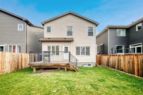 99 Skyview Shores Road, Calgary, AB - Outdoor With Deck Patio Veranda With Exterior
