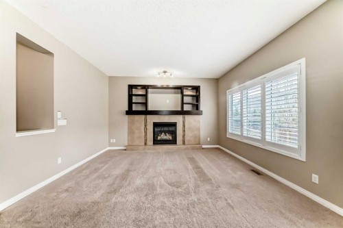 99 Skyview Shores Road, Calgary, AB - Indoor With Fireplace