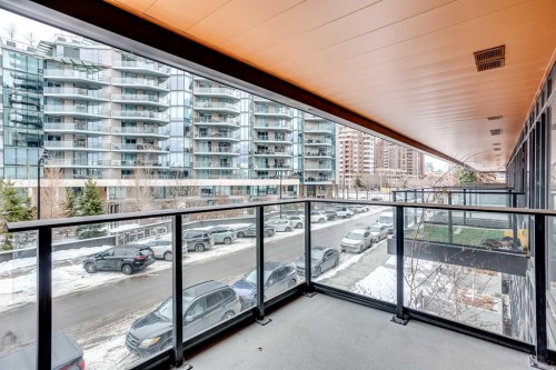 214-730 2Nd Avenue Sw, Calgary, AB - Outdoor With Balcony With Exterior