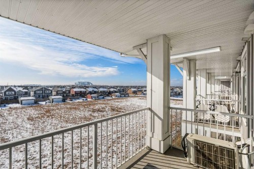 407-300 Auburn Meadows Common Se, Calgary, AB - Outdoor With Balcony With Exterior