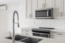 407-300 Auburn Meadows Common Se, Calgary, AB  - Indoor Photo Showing Kitchen With Double Sink With Upgraded Kitchen 