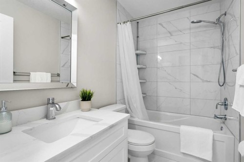 16 Midcrest Rise Se, Calgary, AB - Indoor Photo Showing Bathroom