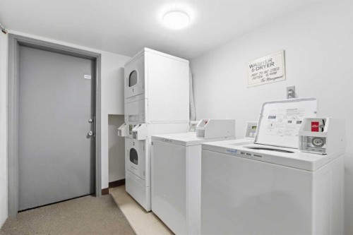 103-231 64 Avenue Nw, Calgary, AB - Indoor Photo Showing Laundry Room
