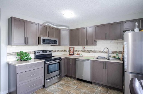 52 Templeby Way Ne, Calgary, AB - Indoor Photo Showing Kitchen With Double Sink