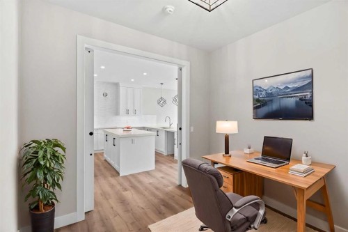 160 Vantage Drive, Cochrane, AB - Indoor Photo Showing Office