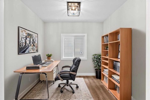 160 Vantage Drive, Cochrane, AB - Indoor Photo Showing Office
