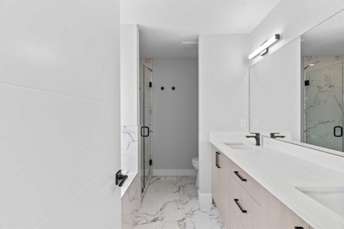 157 Vantage Drive, Cochrane, AB - Indoor Photo Showing Bathroom