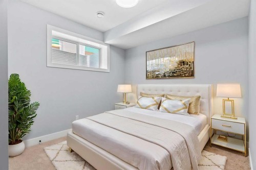 157 Vantage Drive, Cochrane, AB - Indoor Photo Showing Bedroom