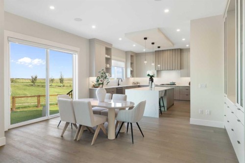 17 Sunvalley View, Cochrane, AB - Indoor Photo Showing Dining Room