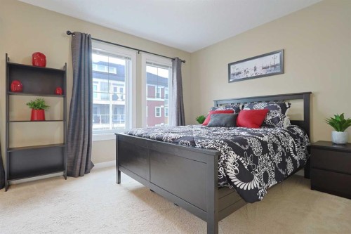 505 Evanston Square Nw, Calgary, AB - Indoor Photo Showing Bedroom