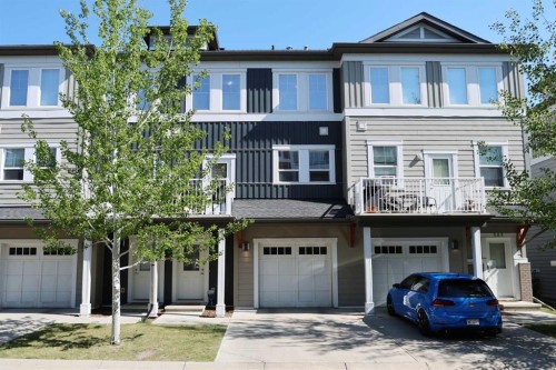 505 Evanston Square Nw, Calgary, AB - Outdoor With Balcony With Facade