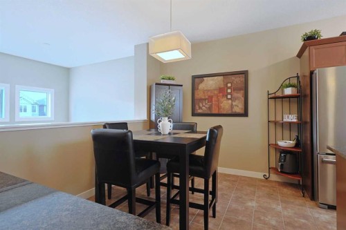 505 Evanston Square Nw, Calgary, AB - Indoor Photo Showing Dining Room