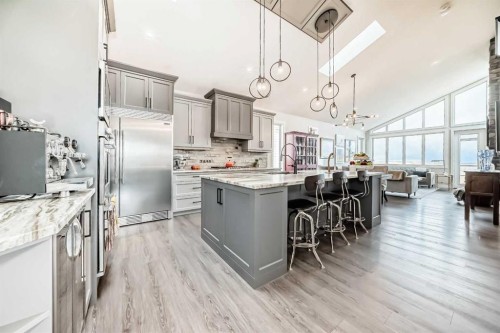 64 Walcrest View Se, Calgary, AB - Indoor Photo Showing Kitchen With Upgraded Kitchen