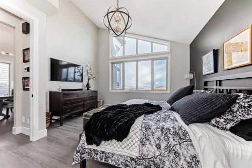 64 Walcrest View Se, Calgary, AB - Indoor Photo Showing Bedroom