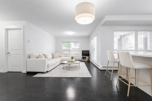 2117-240 Skyview Ranch Road Ne, Calgary, AB - Indoor Photo Showing Living Room