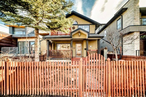 452 13 Street Nw, Calgary, AB - Outdoor With Deck Patio Veranda